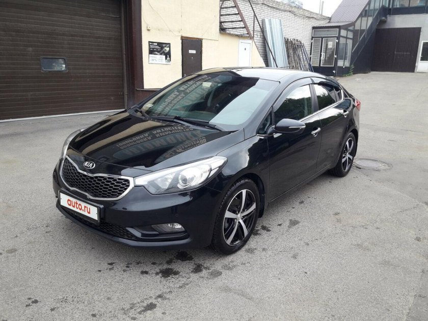 Киа Серато 2014 черный