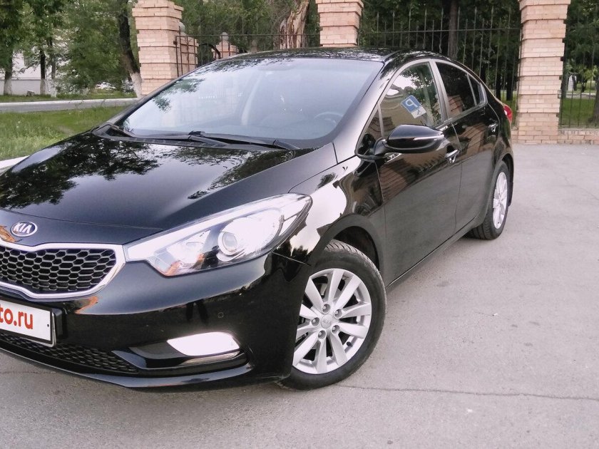 Киа Серато 2014 черный