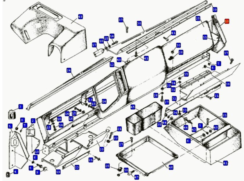 Панель приборов МАЗ 64221
