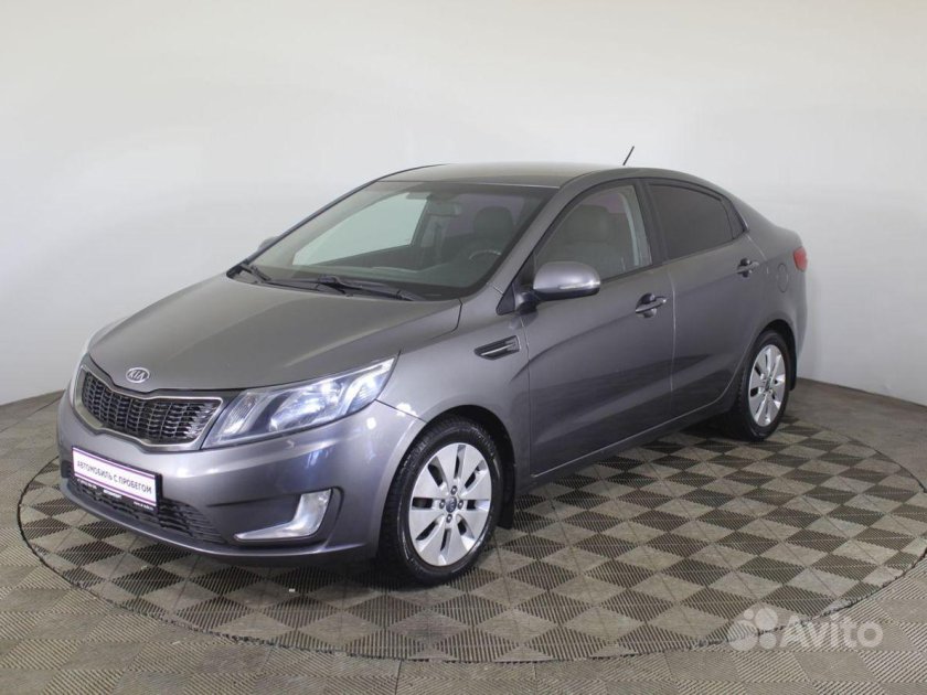 Киа рио 2012 серая