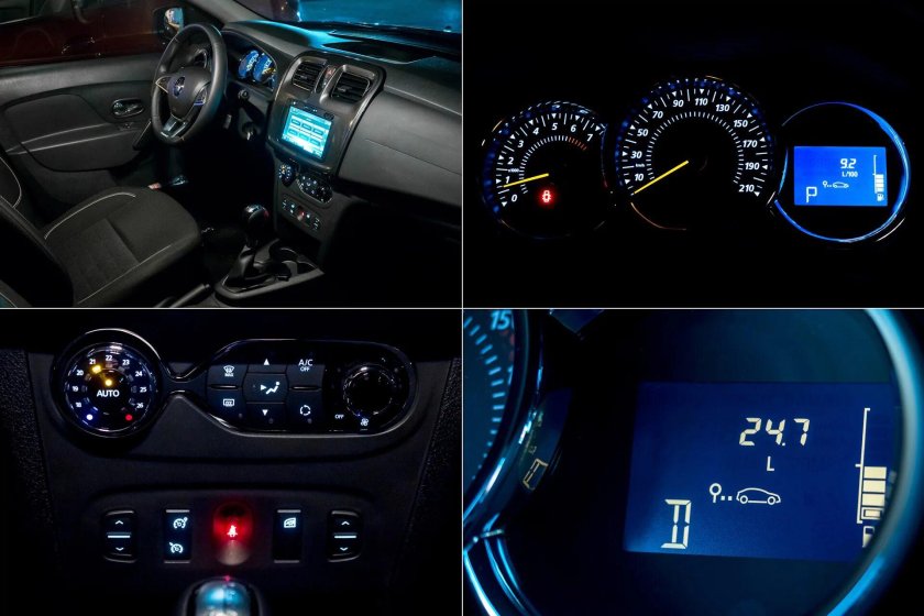 Приборная панель Рено Логан степвей