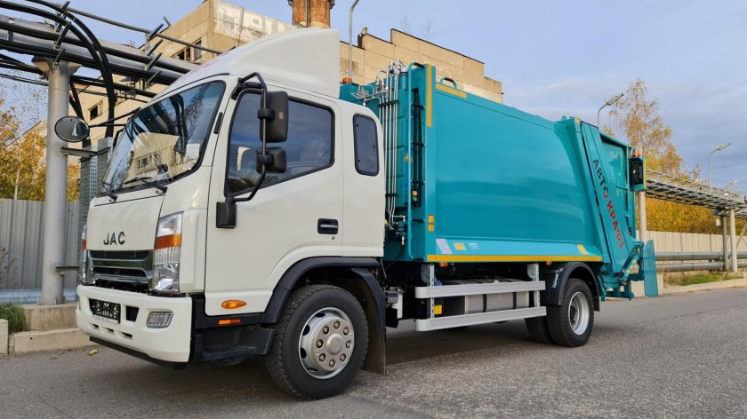 Jac n120 мусоровоз