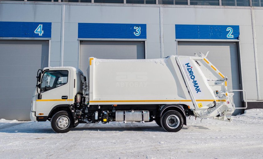 Мусоровоз JAC n80