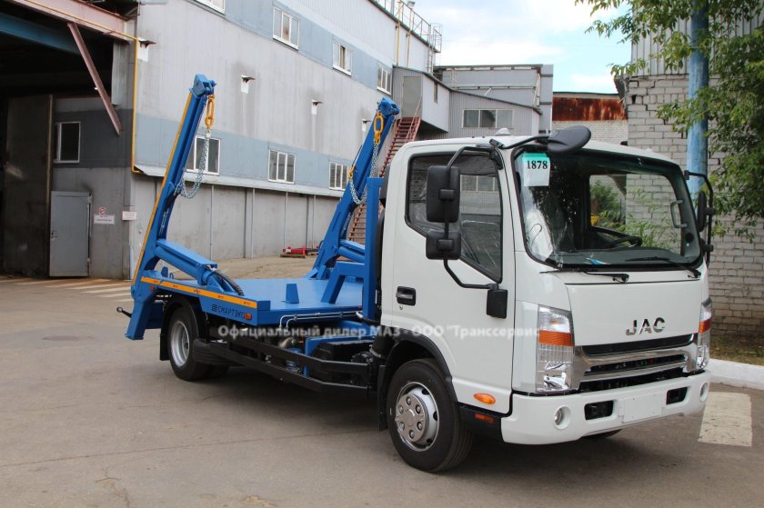 JAC n90 бункеровоз