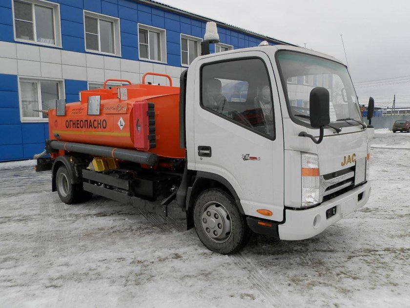 JAC n90 цистерна