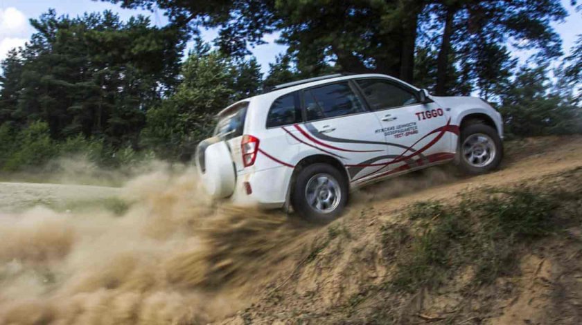 Чери Тигго на бездорожье