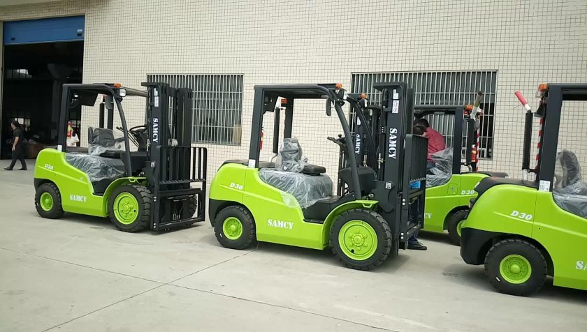 Вилочный погрузчик Зумлион