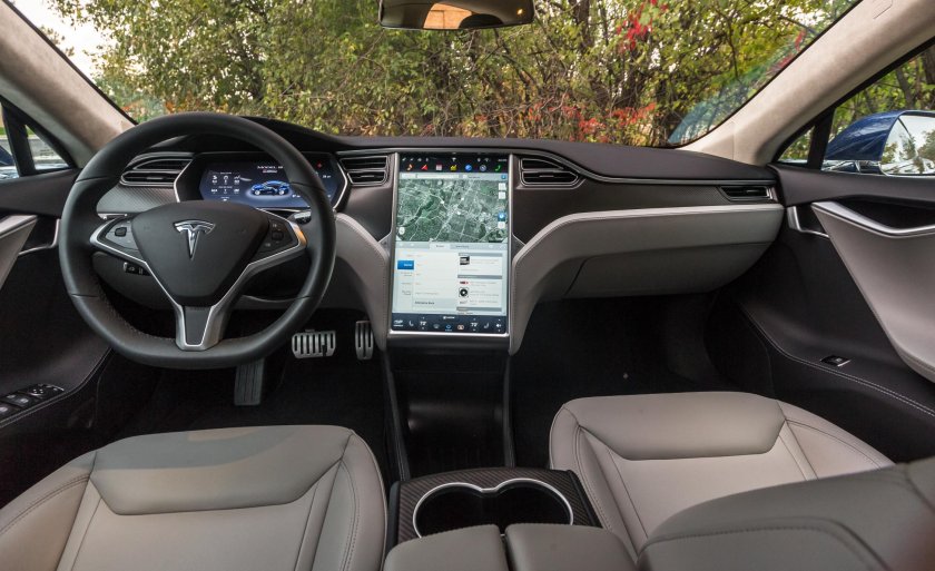 Tesla model s Interior