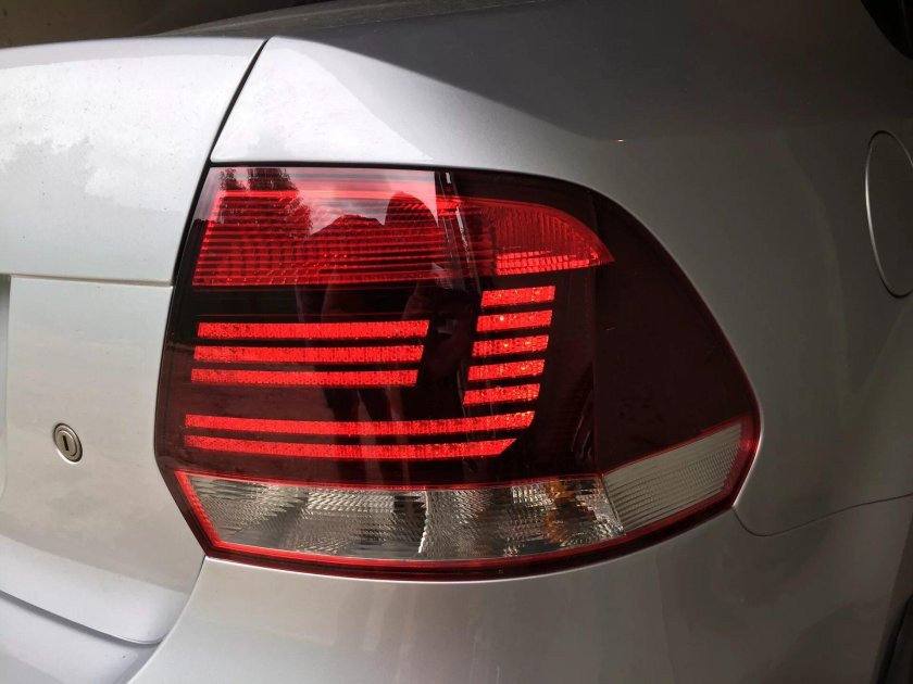 Задние фонари Фольксваген поло 2013