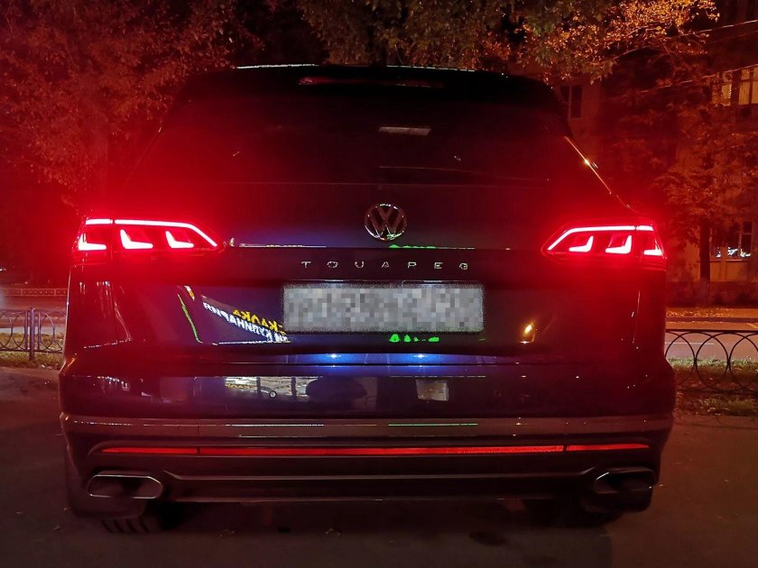 Туарег 3 стоп сигналы