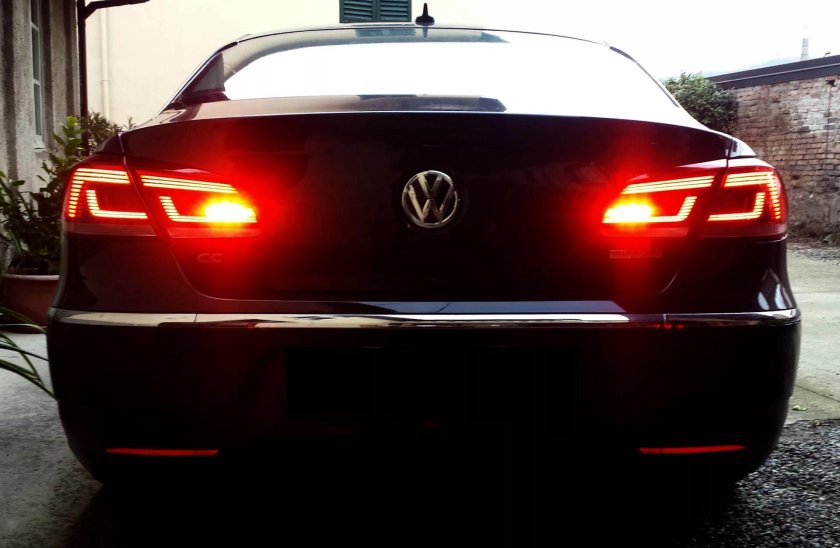 Оранжевые габариты Пассат б6