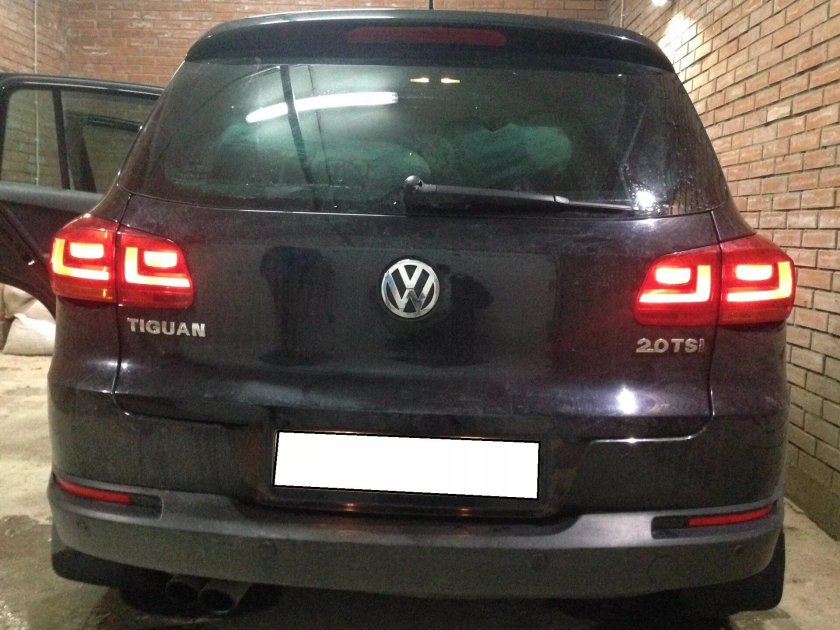 Фонарь задний Тигуан 2012