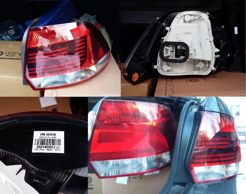Задний фонарь поло седан 2013