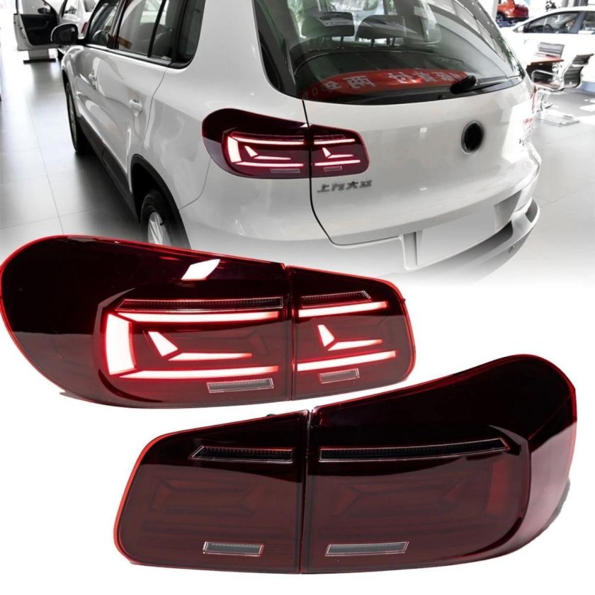 Пластик на заднюю фару Фольксваген Тигуан