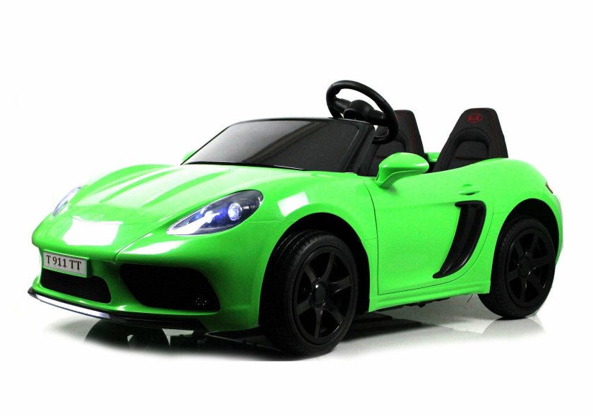 Porsche Cayman зеленый