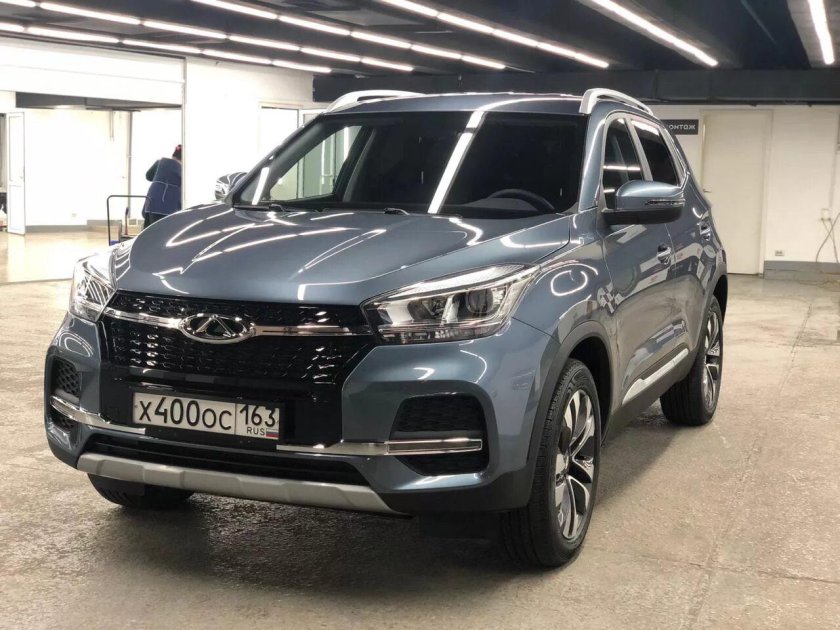 Chery Tiggo 4 серый