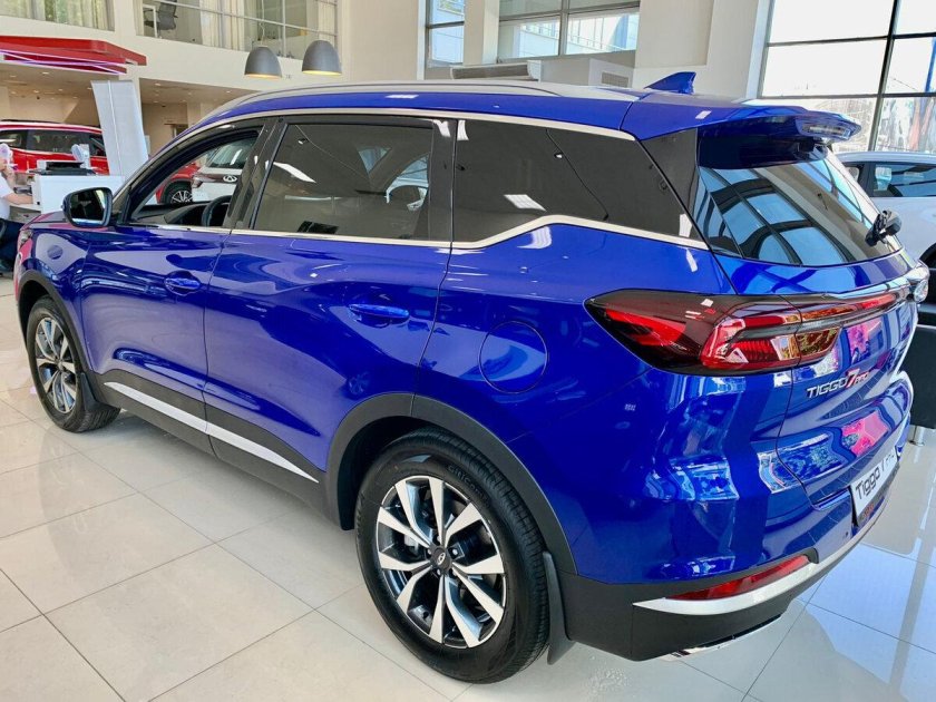 Chery Tiggo 7 Pro синий