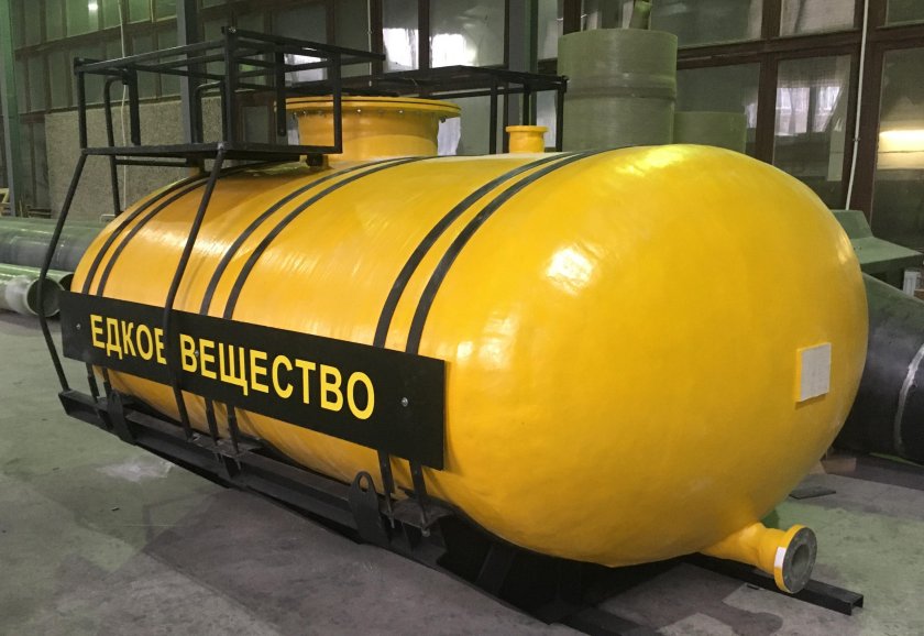 Стеклопластиковая емкость син32