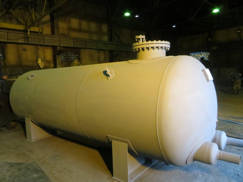 Бак аварийного слива масла