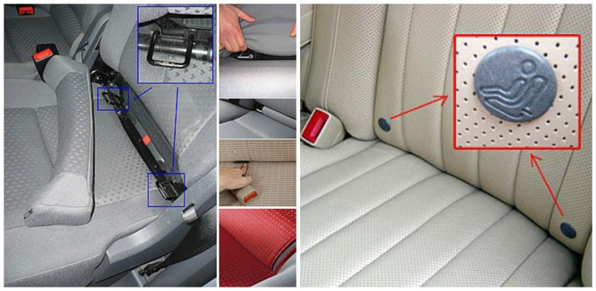 Детское кресло с системой Isofix