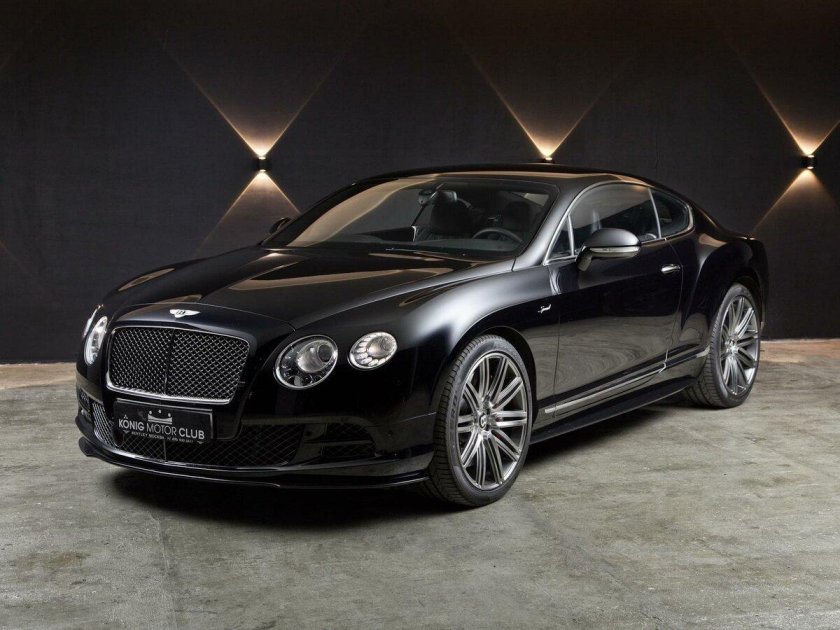 Бентли Континенталь gt Black