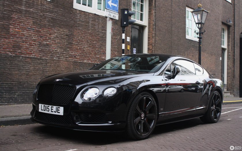 Бентли Континенталь gt Black