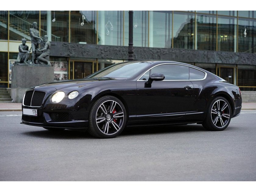 Бентли Континенталь gt черный