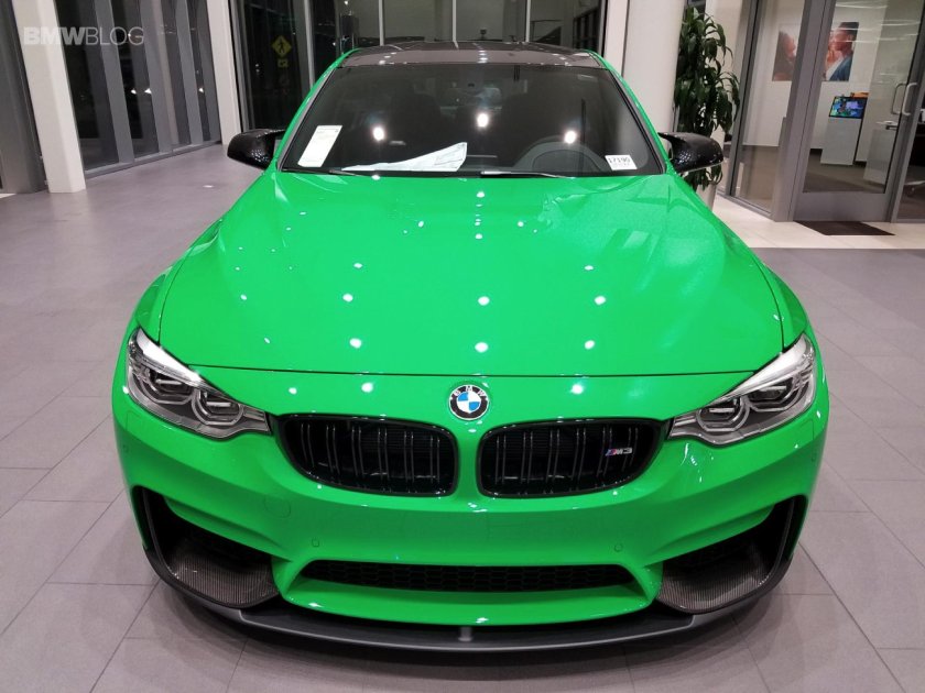 BMW m3 Green