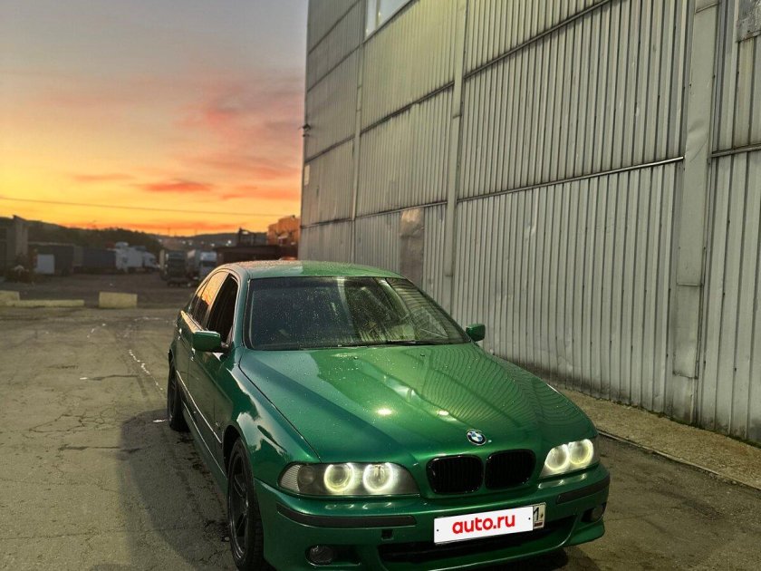 Бмв 39 535 зеленый