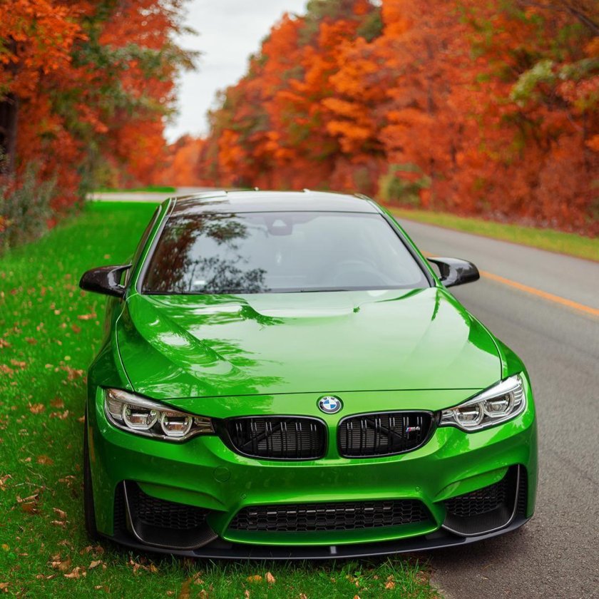 BMW m4 Green