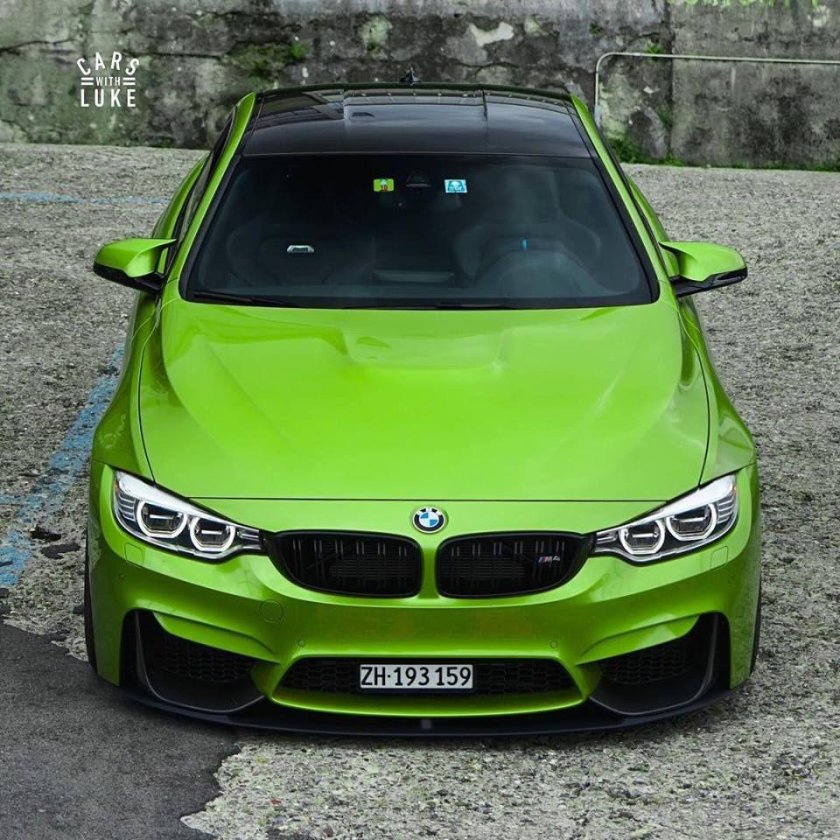 BMW m4 Green