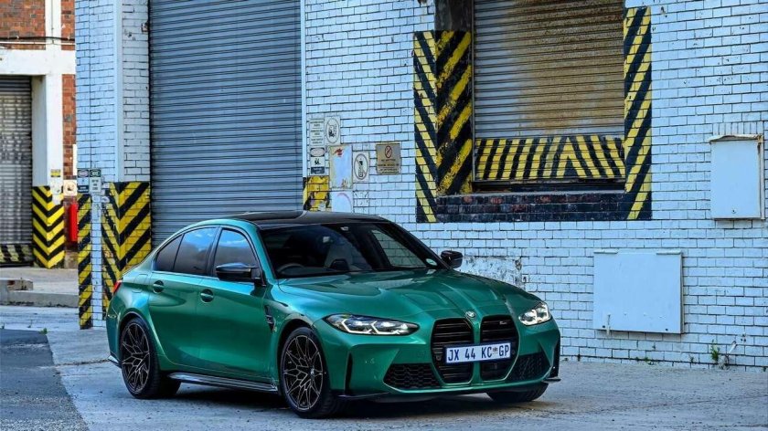 BMW m3 Green