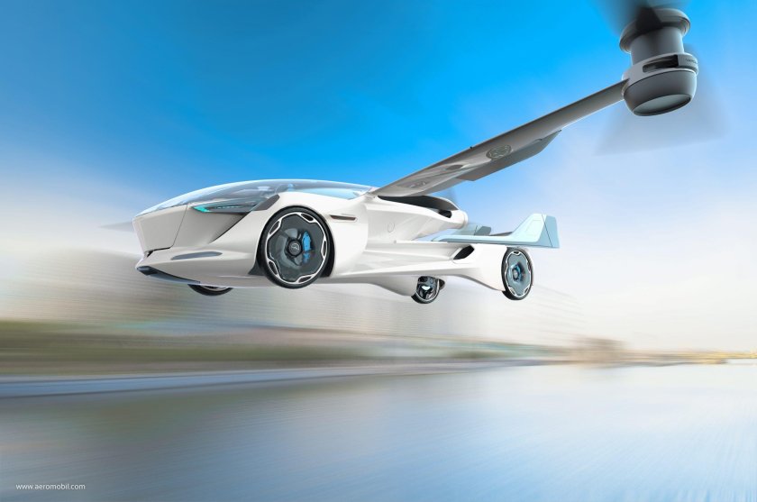 Летающий автомобиль AEROMOBIL