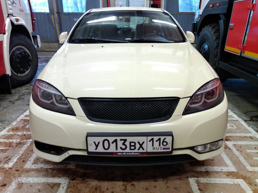 Gentra белый Tuning 511