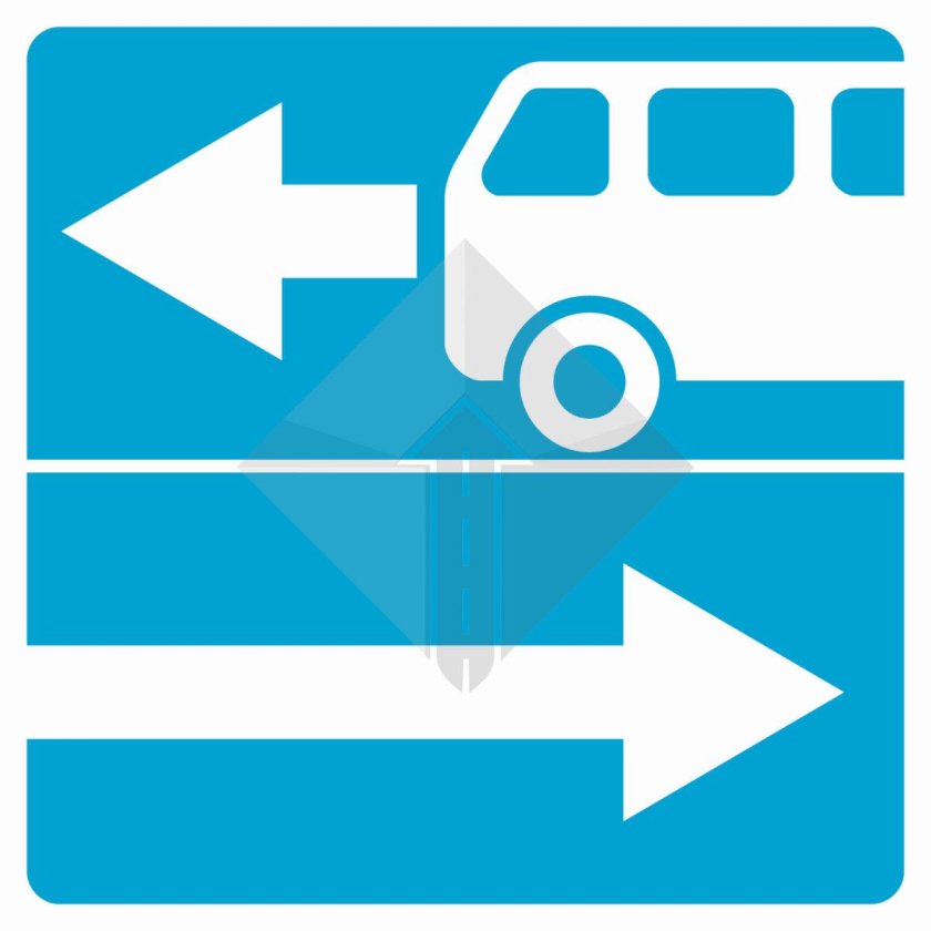 Выезд на дорогу с полосой для маршрутных транспортных средств