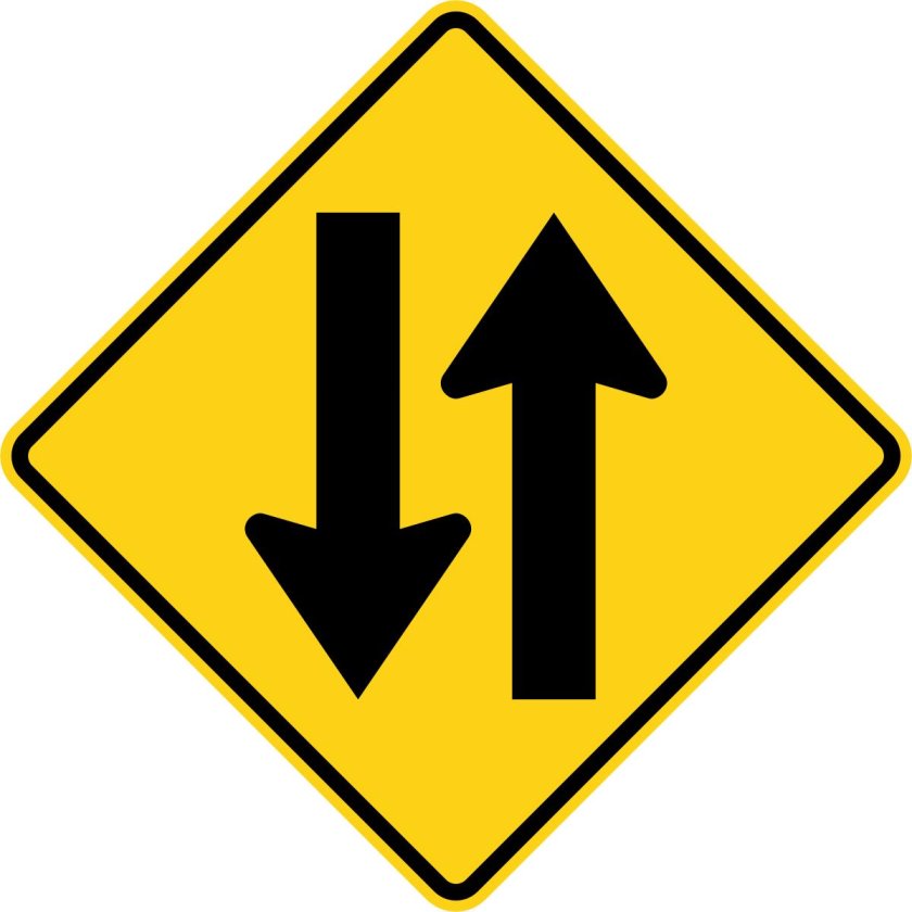 Дорожные знаки двустороннее движение