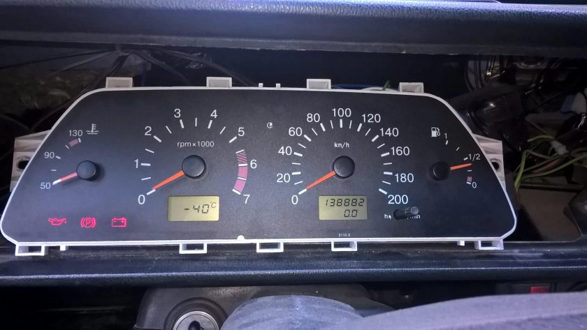 Ваз 2114 приборная панель