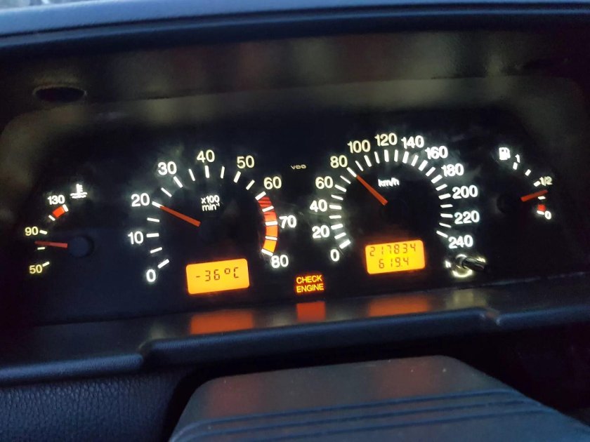 ВАЗ 21106 приборка