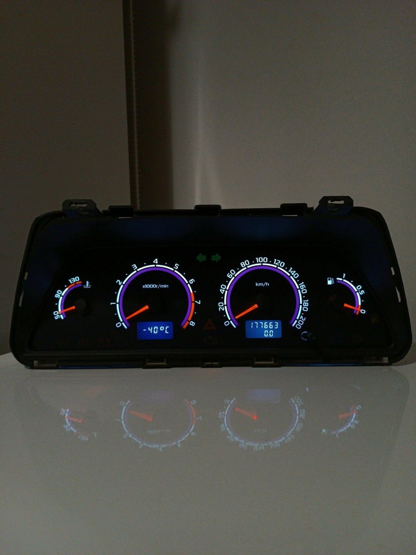 Vdo приборная панель 2114