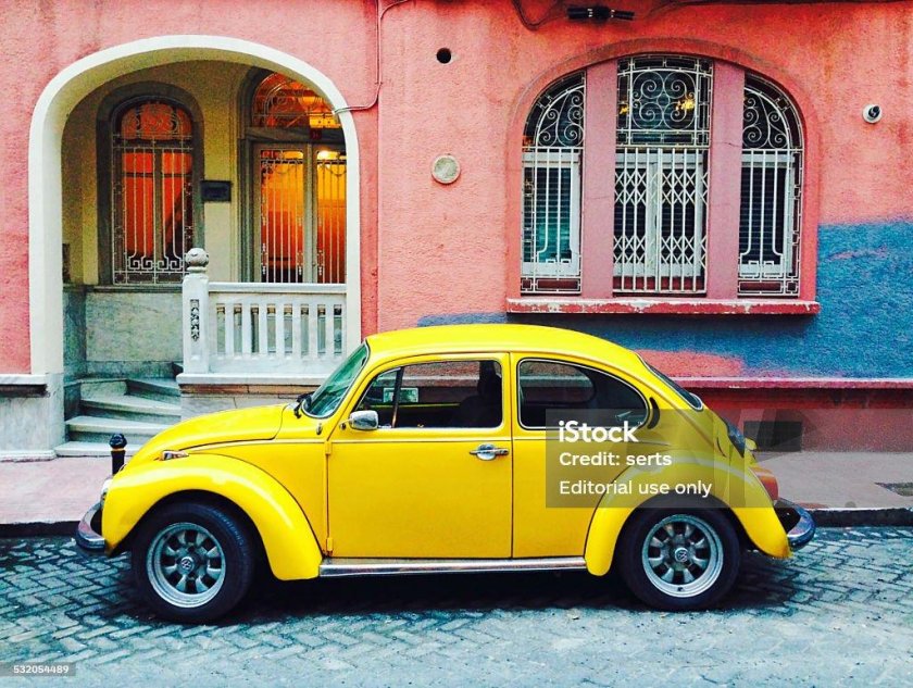 Volkswagen Beetle Yellow
