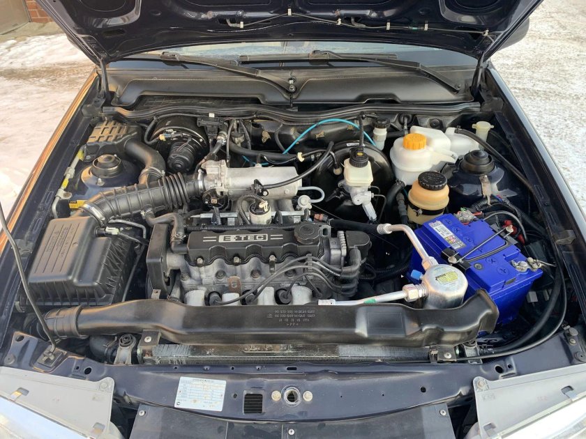 Подкапотка Нексия 1.6