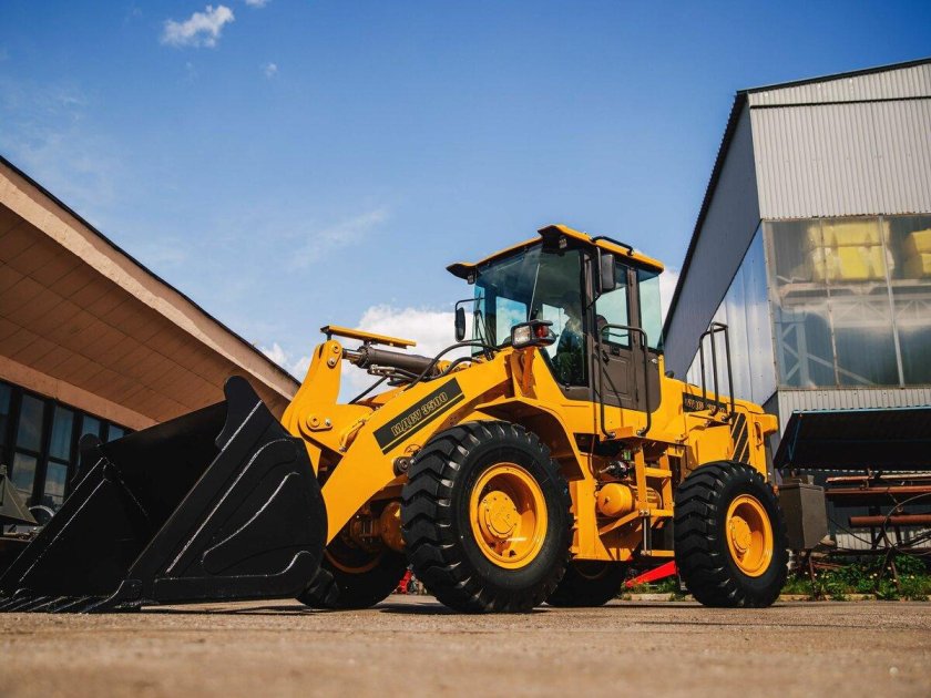 Фронтальный погрузчик xgma