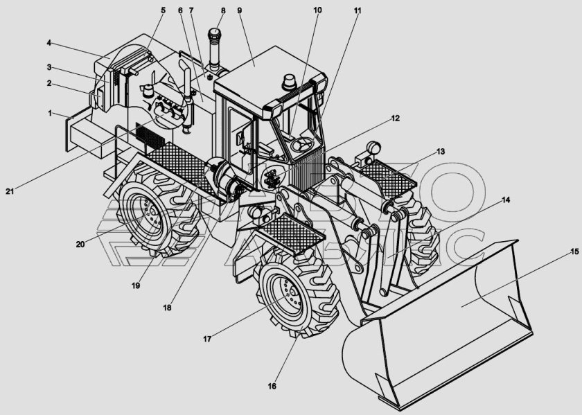Погрузчик ЧСДМ В-138
