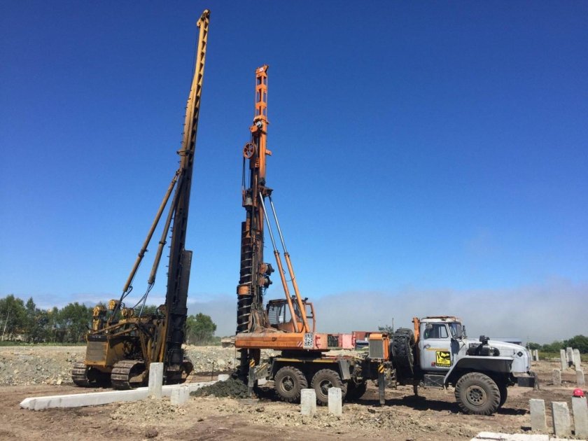 Копр для забивки свай кн-500 Hitachi