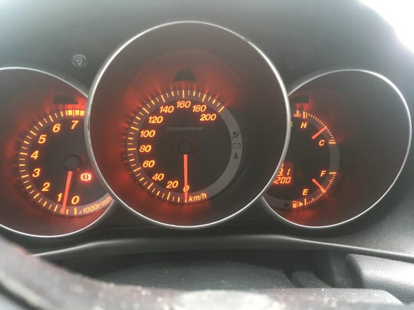 Mazda 3 приборка
