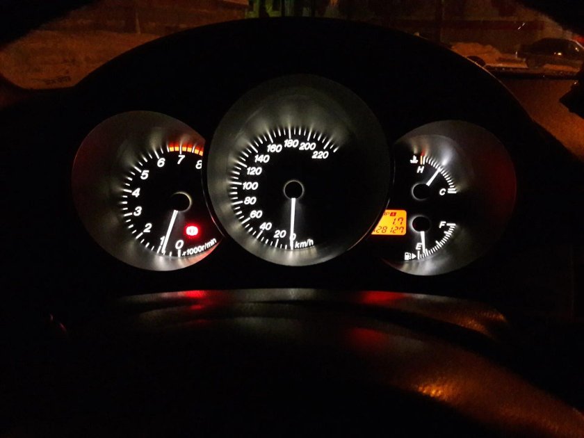 Приборная панель Mazda 3 BK