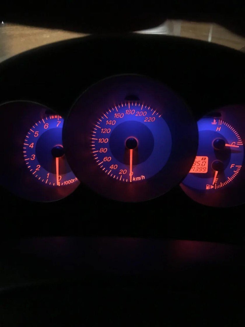 Подсветка приборной панели Мазда 3 БК