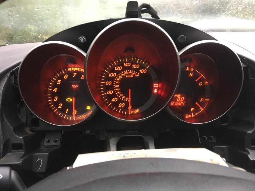 Mazda 3 MPS 2007 приборка