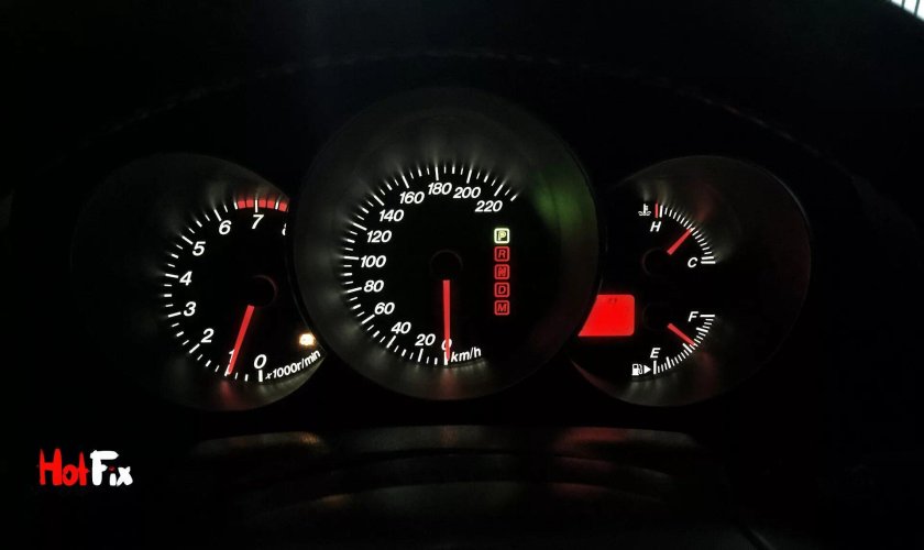 Подсветка приборной панели Мазда 3