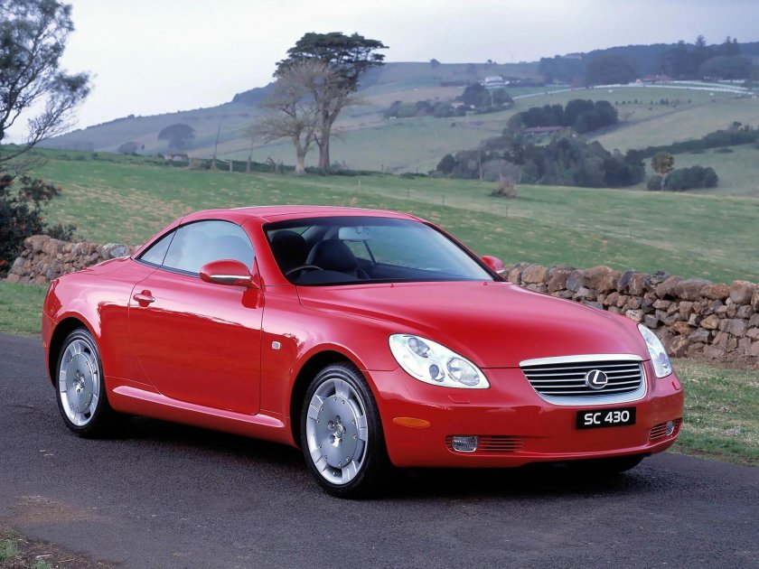 Lexus кабриолет sc430
